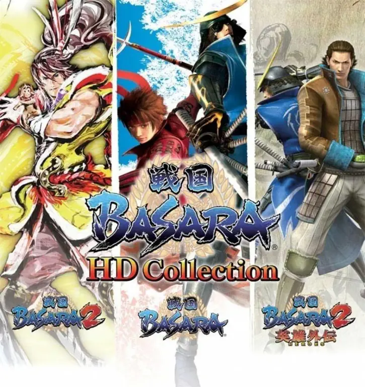 Potret karakter-karakter utama Sengoku Basara Para karakter utama di anime Sengoku Basara