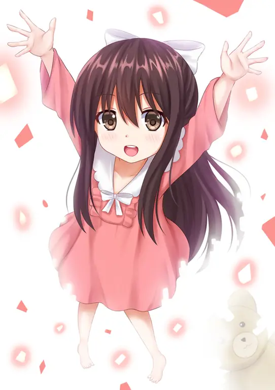 Potret Rin dalam Anime Shelter Gambar Rin dari anime Shelter