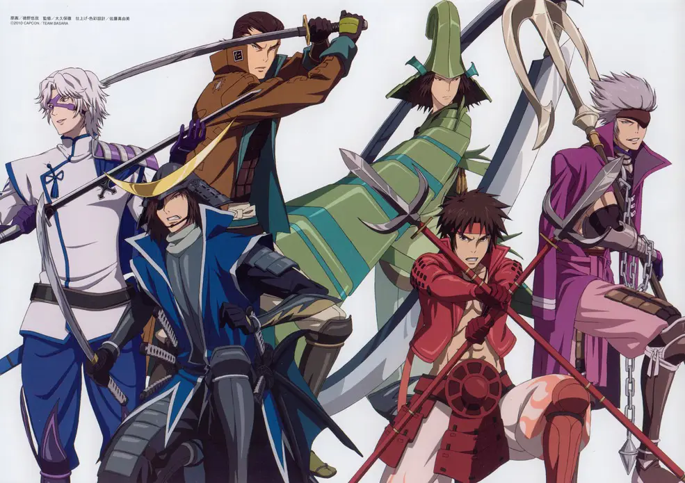 Para samurai pemberani dan karismatik Karakter-karakter utama dalam anime Sengoku Basara