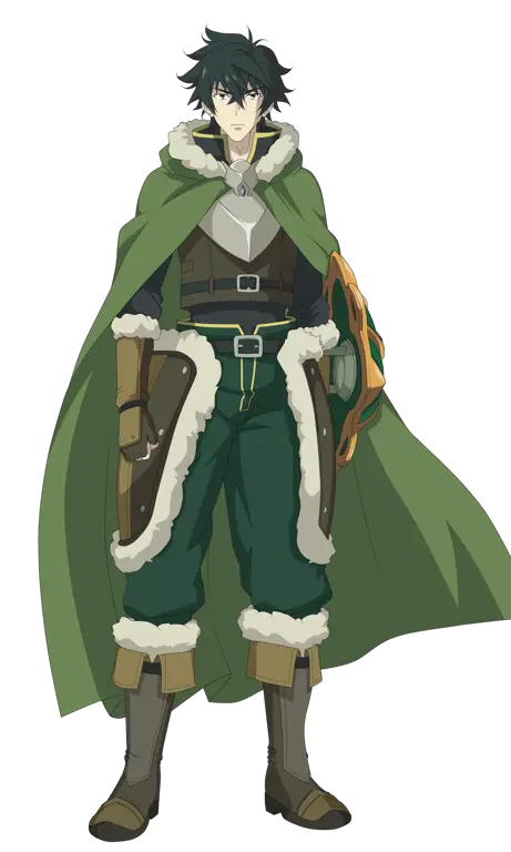 Naofumi, sang Pahlawan Perisai Karakter utama Naofumi Iwatani dari anime Shield Hero