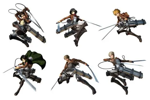 Para Karakter Utama di Season 2 Attack on Titan Gambar para karakter utama di season 2 Attack on Titan