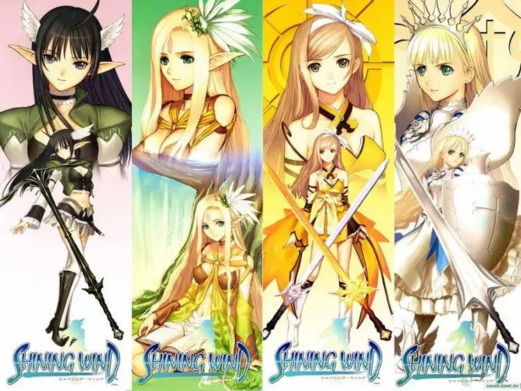 Visual kunci anime Shining Tears X Wind Visual kunci anime Shining Tears X Wind