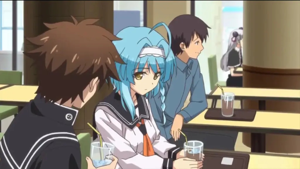 Visual kunci Season 2 Visual utama Shinmai Maou no Testament Season 2