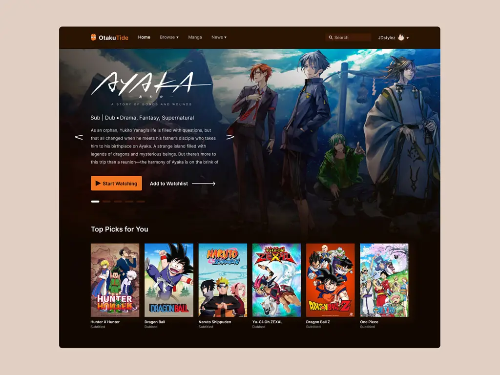 Menikmati Anime dengan Mudah Antarmuka Streaming Anime