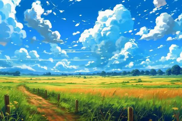 Keindahan Alam dalam Shining Tears X Wind Pemandangan Anime yang Indah