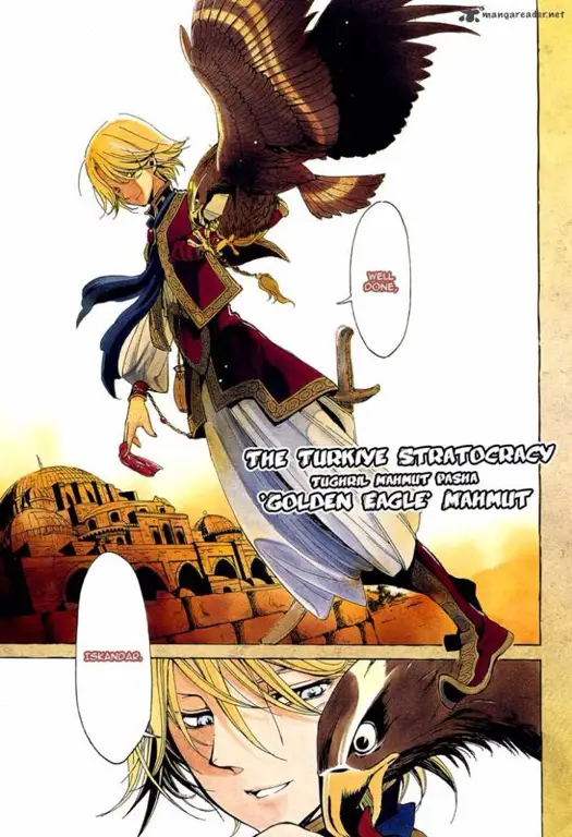 Ketegangan Politik di Shoukoku no Altair Adegan anime Shoukoku no Altair yang menegangkan