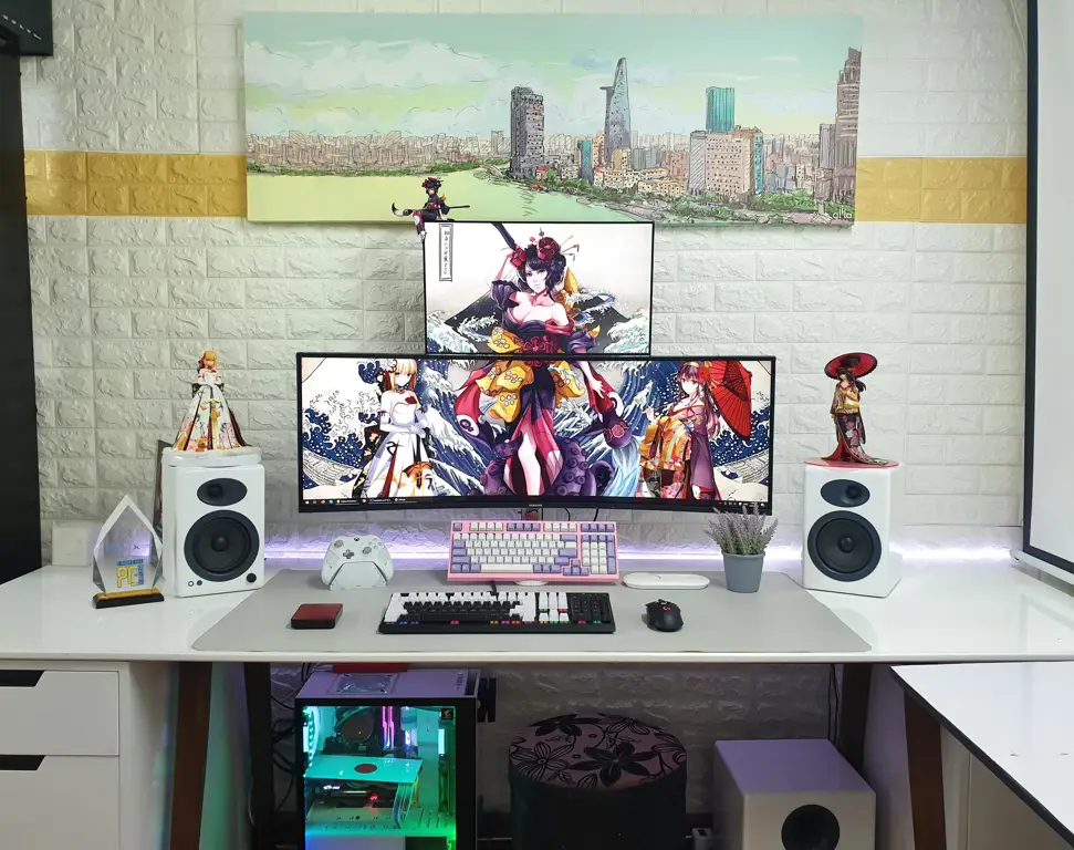 Suasana nyaman untuk menonton anime Suasana nyaman untuk menonton anime