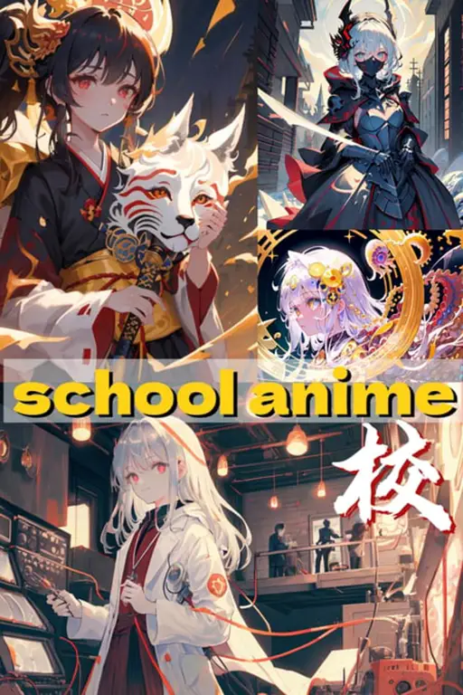 Suasana sekolah dalam anime Gambar latar sekolah anime