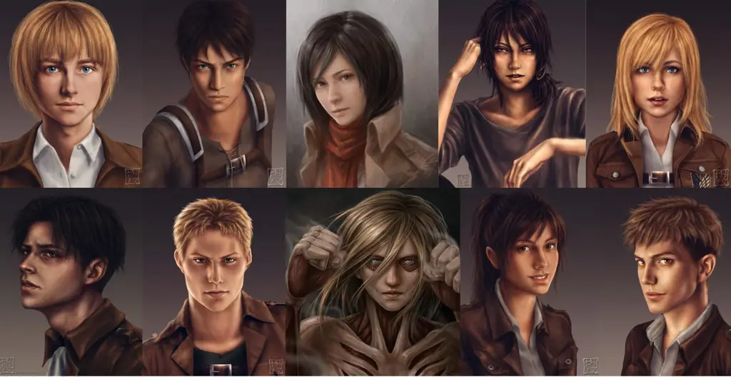Titan raksasa yang menjadi ancaman utama dalam Attack on Titan Gambar Titan raksasa dalam Attack on Titan