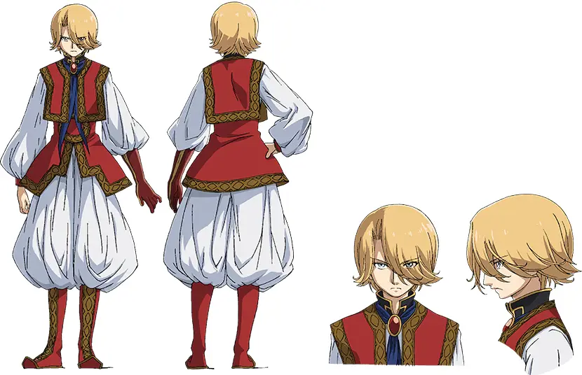 Mahmut si Panglima Muda Mahmut, karakter utama dalam anime Shoukoku no Altair