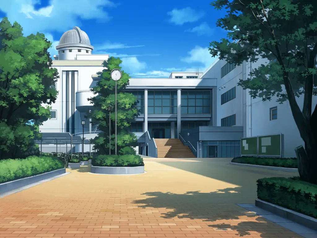 Suasana sekolah dalam anime Pengaturan sekolah anime