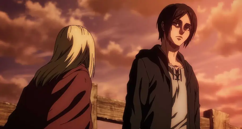 Adegan pertempuran seru di SNK Season Terbaru Gambar adegan menegangkan dari Attack on Titan Season 4 Part 3