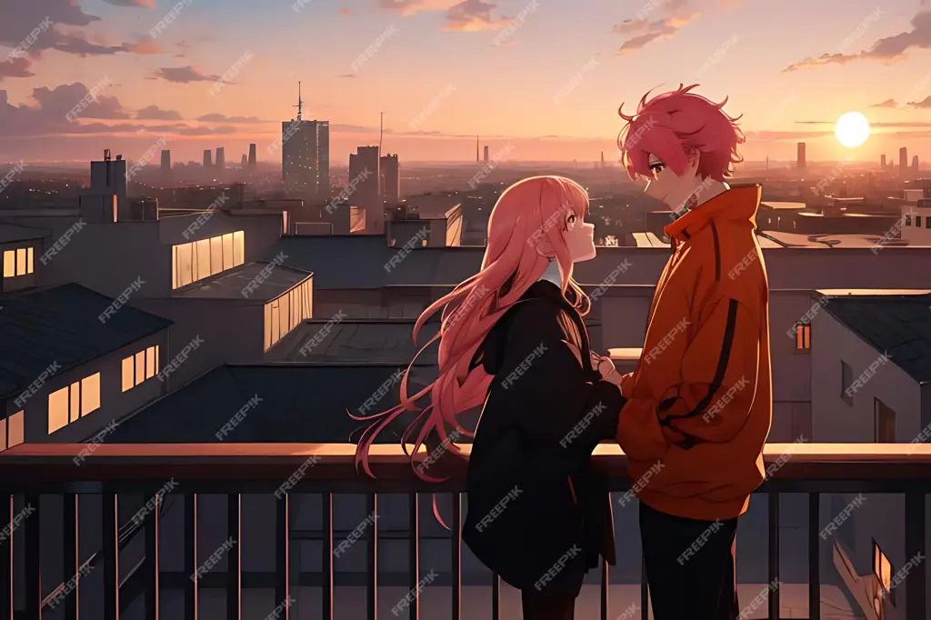 Momen-momen romantis antara Kei dan Hikari Adegan romantis dalam anime Special A