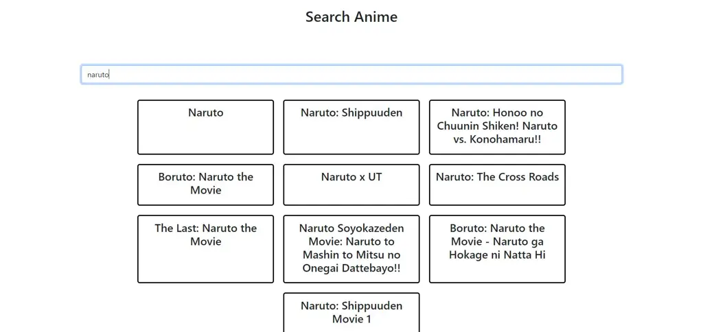 Mencari anime online Seseorang mencari anime online di laptop
