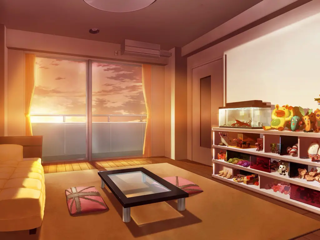 Suasana nyaman untuk menonton anime Menikmati anime di rumah