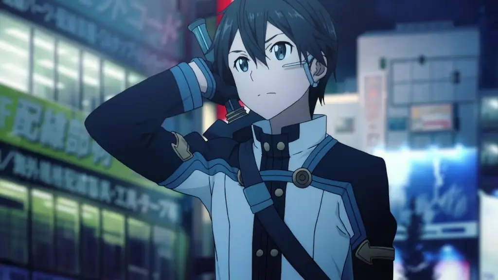 Adegan Pertempuran Epik Adegan aksi dalam film Sword Art Online Ordinal Scale