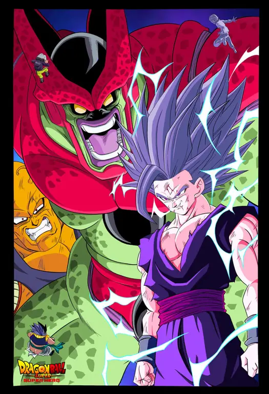Poster promosi Super Dragon Ball Heroes dengan visual yang menarik Poster promosi Super Dragon Ball Heroes