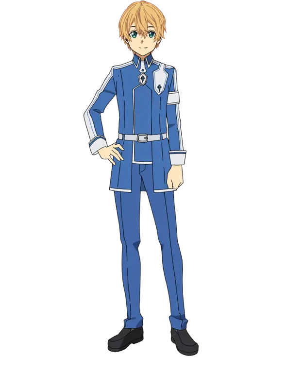 Eugeo, teman seperjuangan Kirito Eugeo, sahabat Kirito di Underworld