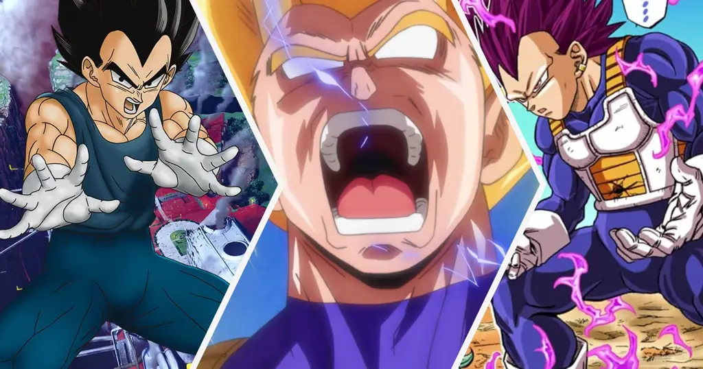 Goku dan Vegeta dalam Transformasi Baru Goku dan Vegeta dalam Super Dragon Ball Heroes