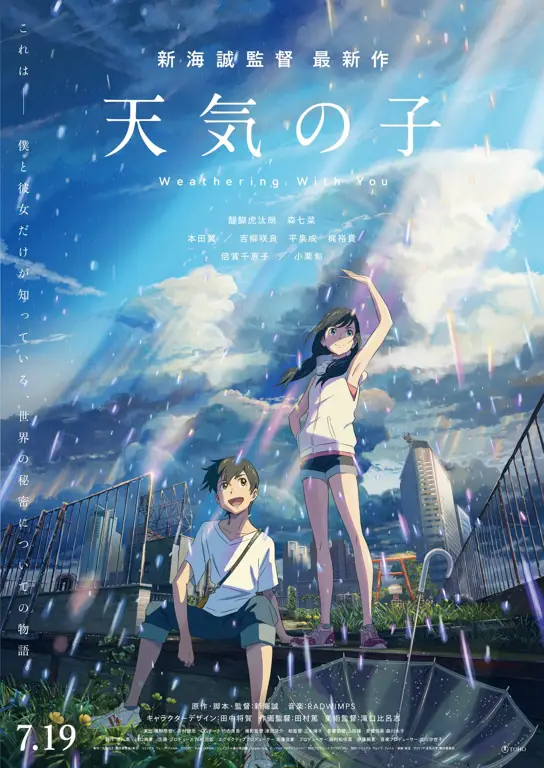 Nonton Anime Tenki no Ko: Sinopsis, Review & Link Streaming