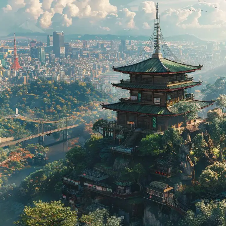 Keindahan Tokyo dalam animasi Pemandangan kota Tokyo dalam film Tenki no Ko
