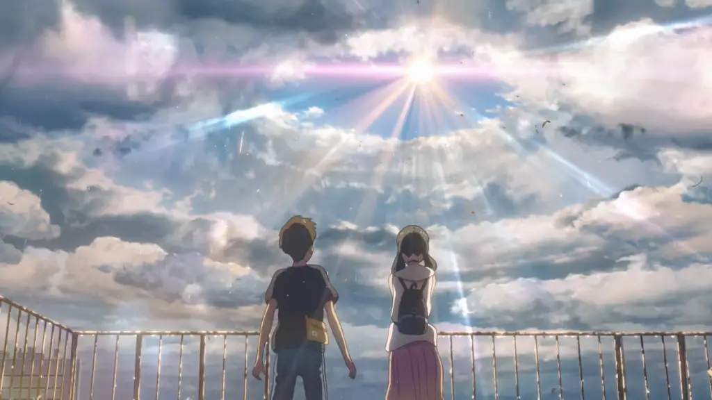 Keindahan animasi Tenki no Ko Visual memukau dari film Tenki no Ko