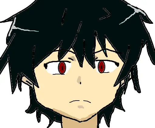 Karakter utama dalam The Devil is a Part-Timer! Ilustrasi Maou Sadao dan Emilia