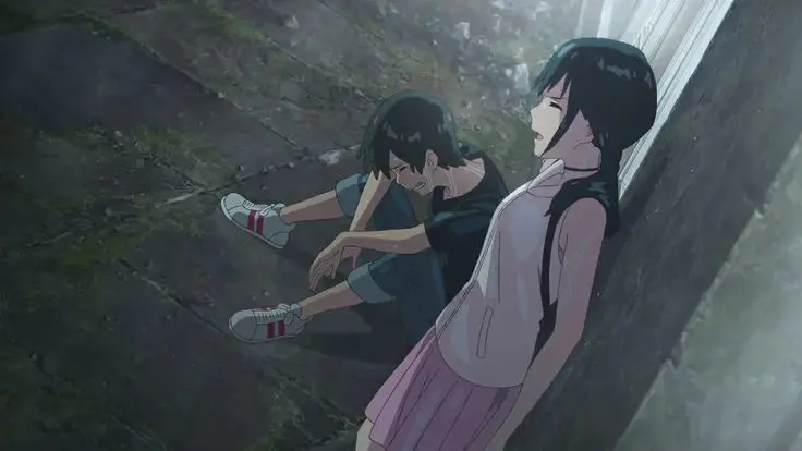 Karakter Utama Tenki no Ko Hodaka dan Hina, karakter utama dalam film Tenki no Ko