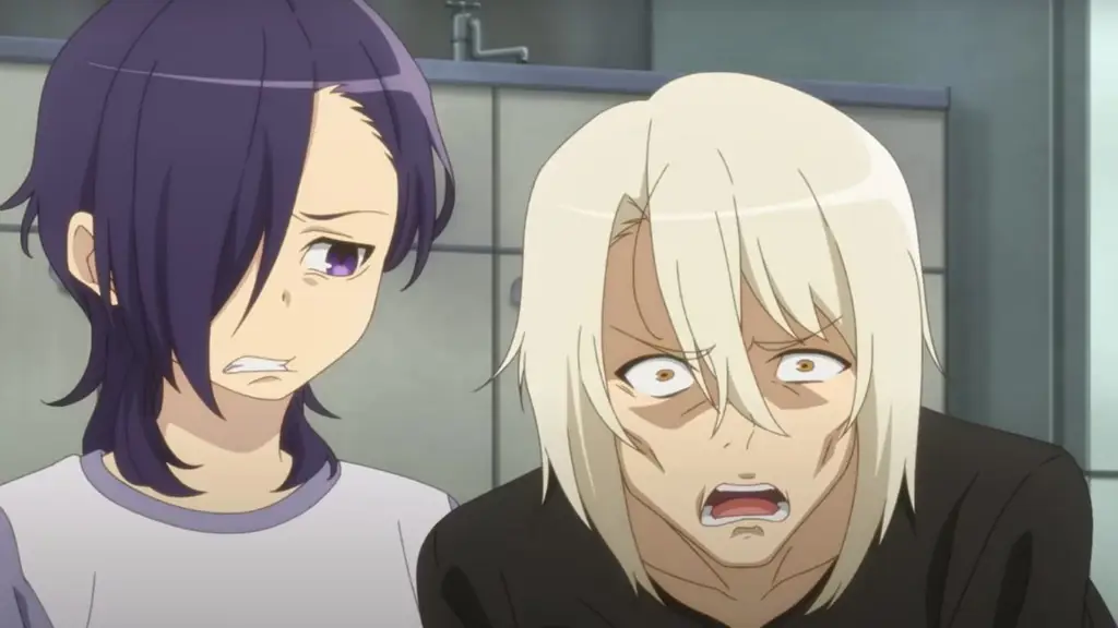 Alciel dan Chiho: Kesetiaan dan Cinta di Dunia Manusia Gambar Alciel dan Chiho dari anime The Devil is a Part-Timer!