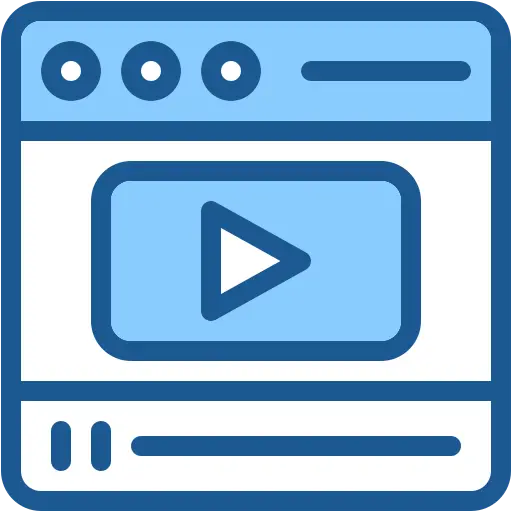 Tips untuk streaming aman Ikon keamanan streaming online