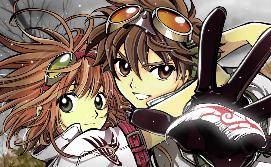Poster Karakter Tsubasa Poster karakter dari anime Tsubasa Reservoir Chronicles