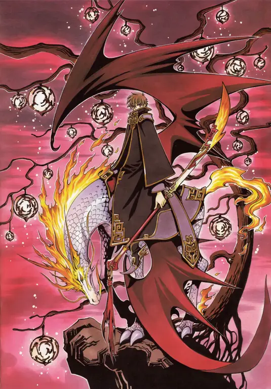 Syaoran Li, salah satu karakter utama di Tsubasa Gambar Syaoran Li dari anime Tsubasa
