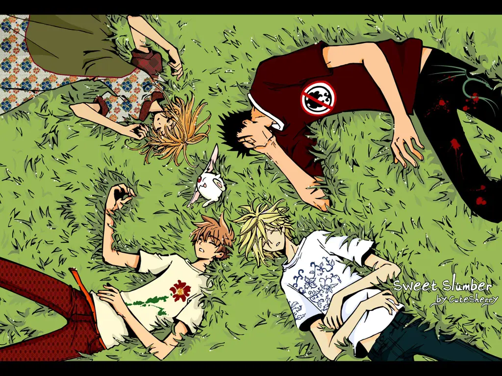 Pemandangan indah dari berbagai dimensi Latar belakang pemandangan yang indah dalam anime Tsubasa: Reservoir Chronicle