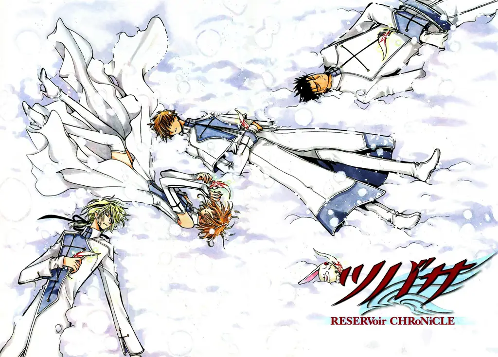 Petualangan Sakura dan Syaoran di berbagai dunia Gambar berbagai dunia dalam Tsubasa Reservoir Chronicle