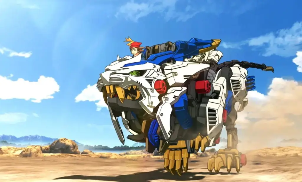 Aksi robot raksasa yang spektakuler Pertempuran mecha dalam anime