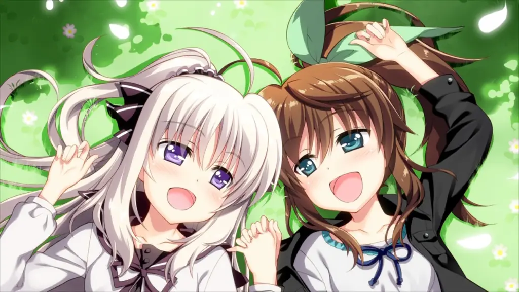 Interaksi Karakter Vivid Strike Gambar yang menampilkan interaksi antara karakter-karakter dalam anime Vivid Strike.