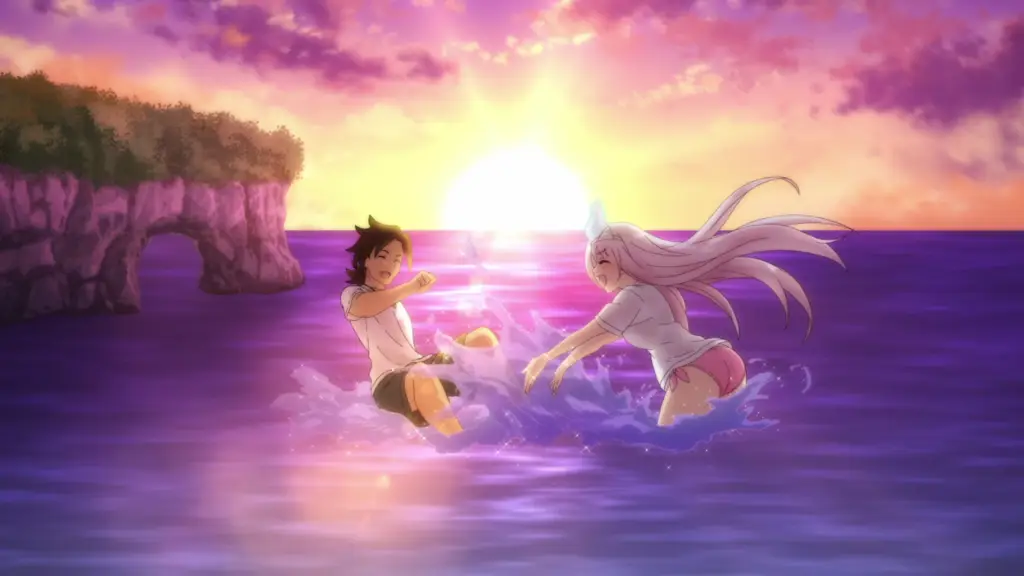 Keindahan latar anime Yuuna and the Haunted Hot Spring Pemandangan indah di anime Yuuna and the Haunted Hot Spring