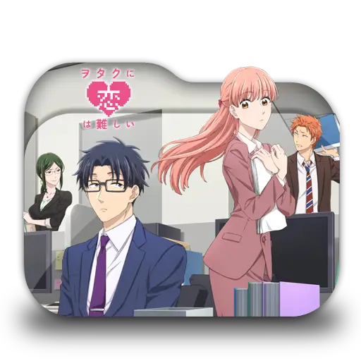 Artwork OVA Wotakoi Gambar artwork dari OVA Wotakoi