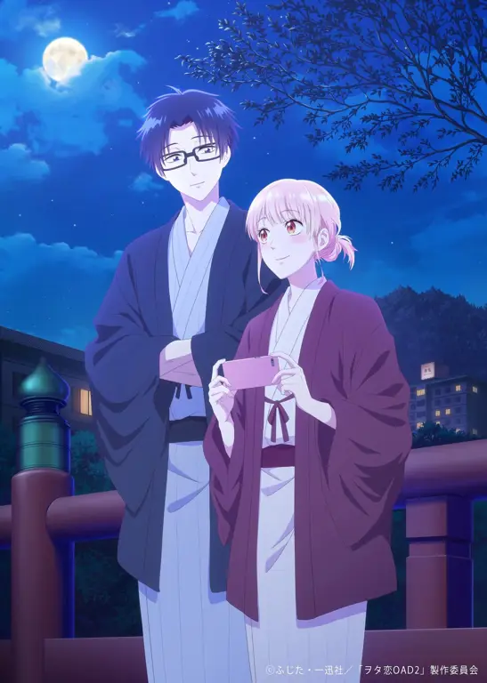 Momen Romantis Narumi dan Hirotaka Adegan menarik dari Wotakoi: Love is Hard for Otaku OVA