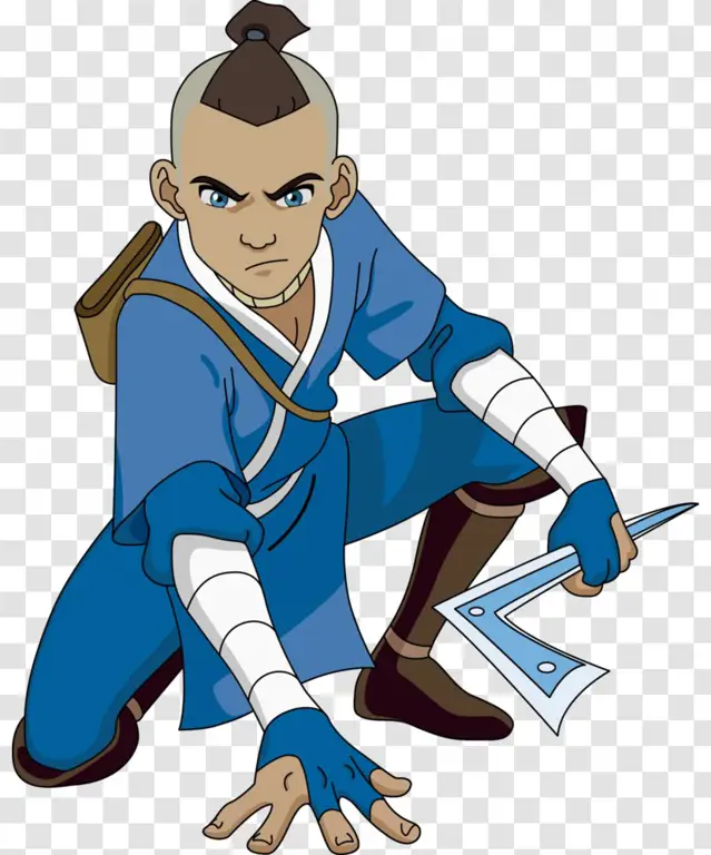 Para Karakter Utama Avatar Aang, Katara, dan Sokka, karakter utama di Avatar