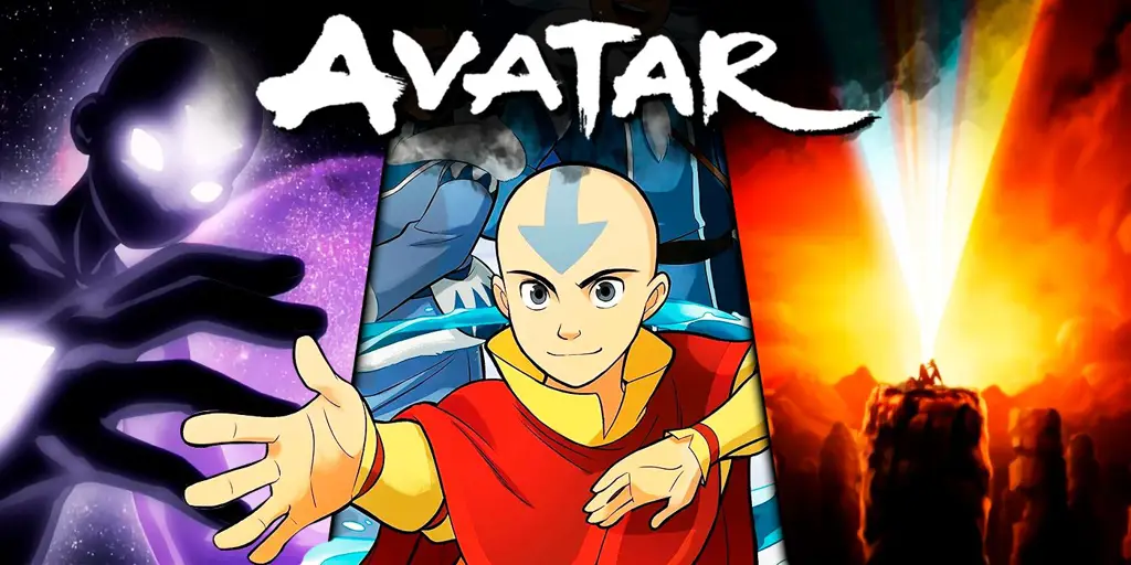 Aang, sang Avatar yang bijaksana dan penuh kedamaian Gambar Aang, Avatar dari serial Avatar