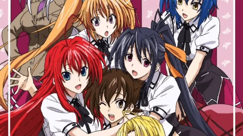 Pilihan Streaming Highschool DxD Ilustrasi berbagai pilihan untuk streaming anime Highschool DxD