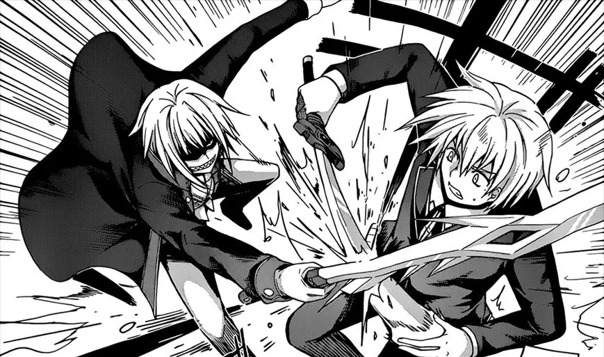 Adegan Pertarungan Menarik di Highschool DxD Gambar adegan pertarungan spektakuler di Highschool DxD