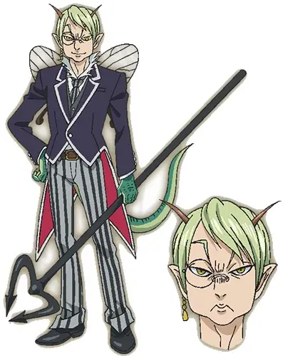 Para Karakter Beelzebub yang Unik Gambar karakter-karakter utama dalam anime Beelzebub