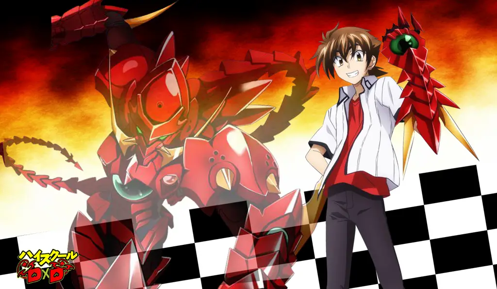 Issei Hyoudou dan petualangannya Gambar Issei Hyoudou, karakter utama dari Highschool DxD