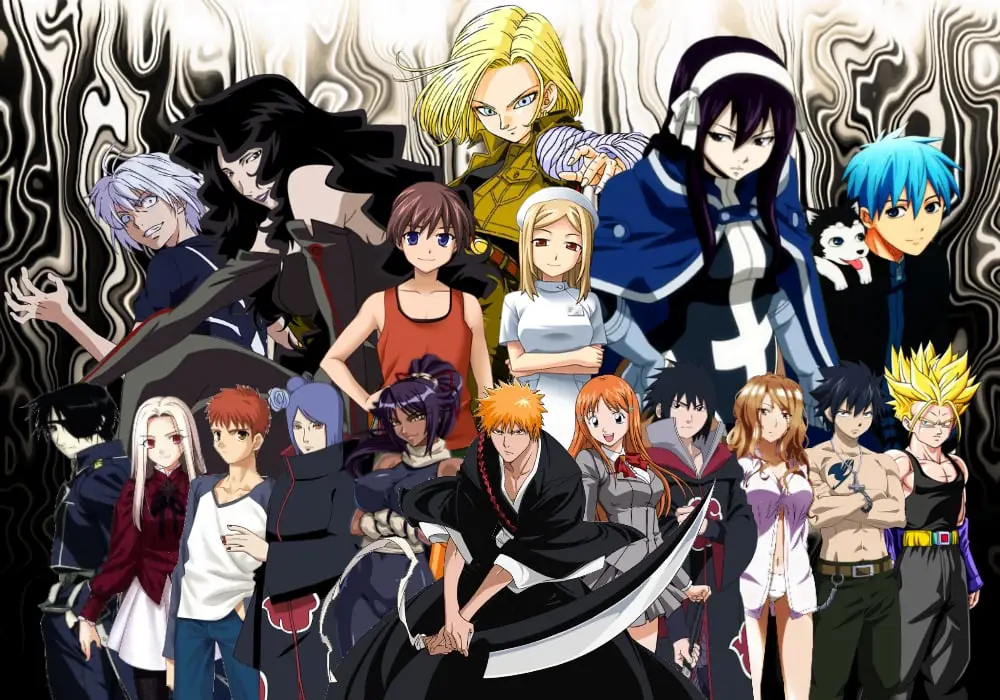 Karakter Anime Favorit Berbagai karakter anime