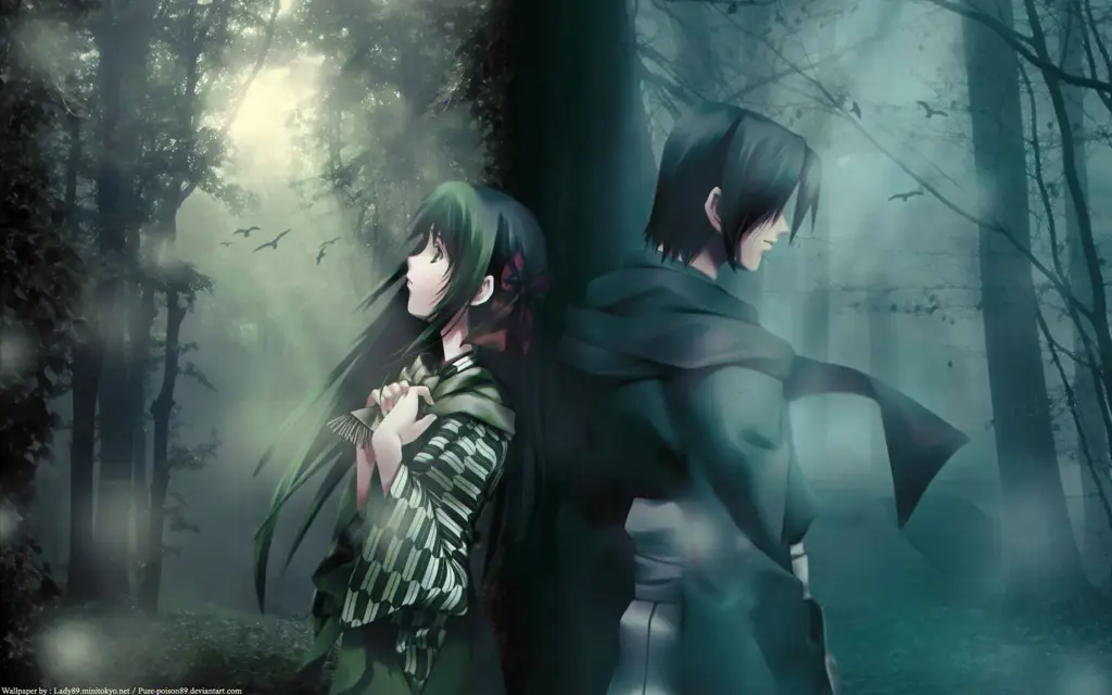 Momen Haru Biru dalam Anime Romantis Adegan romantis anime yang menyentuh