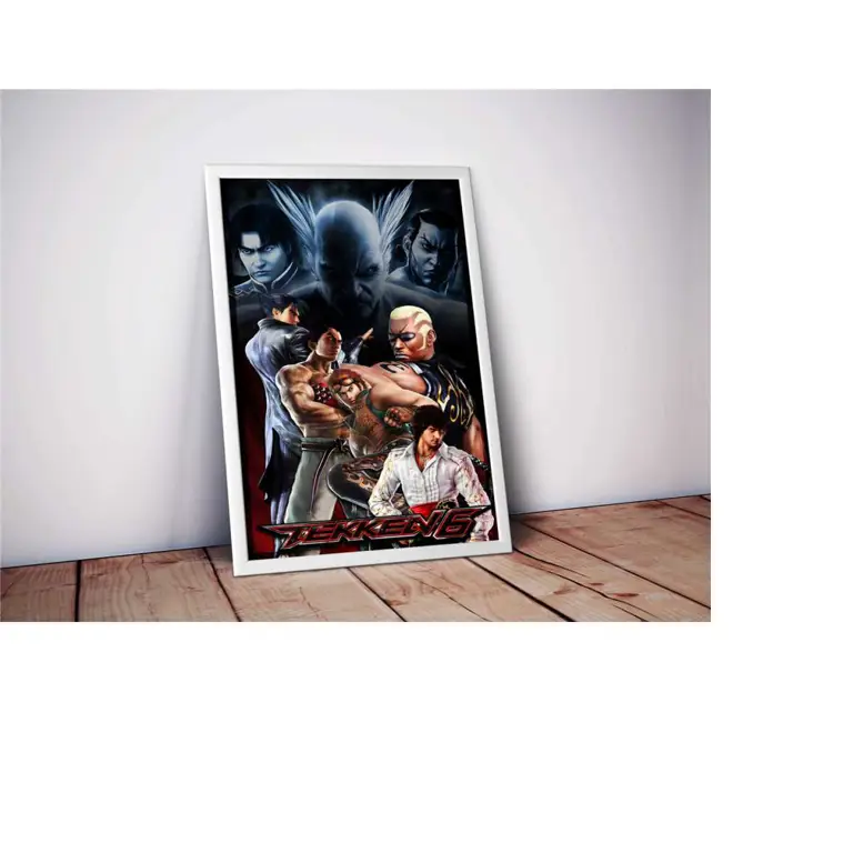 Karakter Ikonik Tekken Poster karakter dari anime Tekken