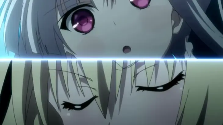 Pertarungan Anime Adegan pertarungan anime yang menegangkan dan dramatis.