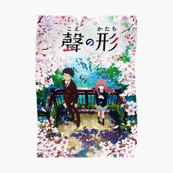 A Silent Voice: Kisah cinta yang mengharukan dan penuh pesan moral Poster film anime A Silent Voice.